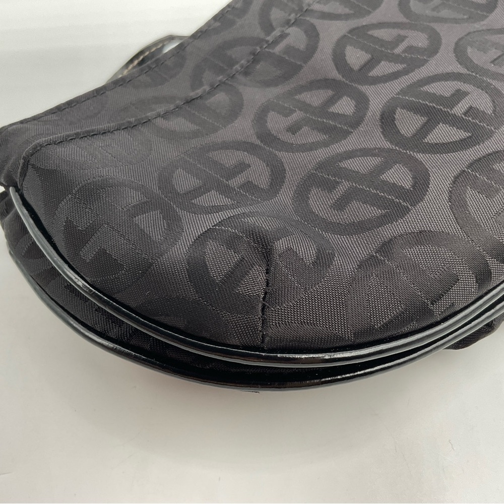 Giani Bernini Wristlet Purse Clutch Bag Zip Pocket Black 5 Compartment Small - Picture 10 of 13